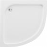 Bac à douche semi-circulaire Mexen Rio 70 x 70 cm, blanc - 47107070