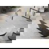 Mexen Roxy vrijstaande badkuip 180 x 85 cm, wit/zwart, overloop goud geborsteld - 51201808575-55