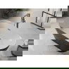 Mexen Roxy Badewanne freistehend 180 x 85 cm, weiß/schwarz, Overflow in Gun Metal - 51201808575-95
