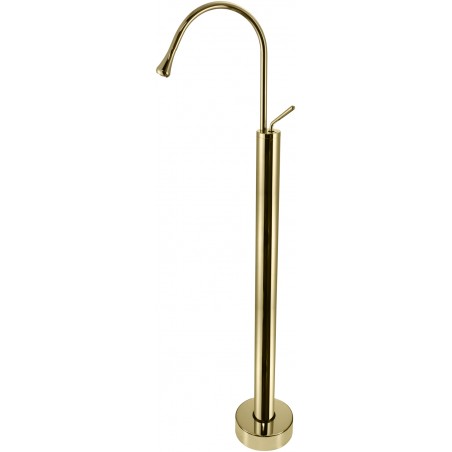 Mexen Dorado grifo de lavabo independiente, dorado - 747334-50