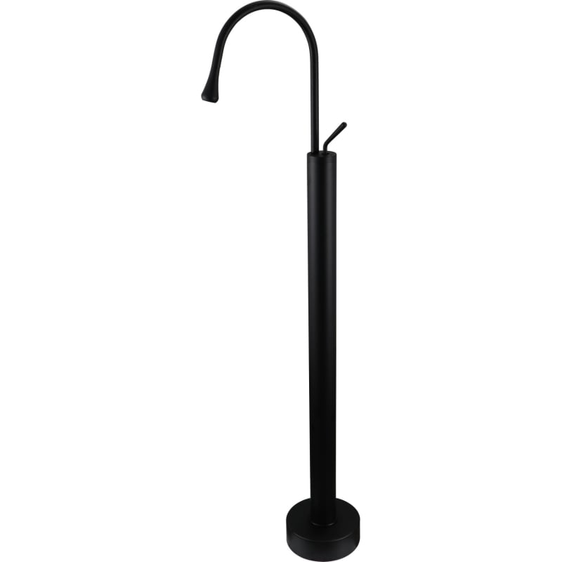 Mexen Dorado freestanding bathroom sink faucet, black - 747334-70