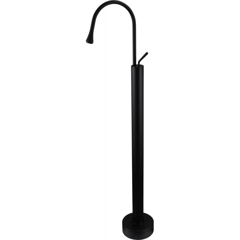 Mexen Dorado grifo de lavabo independiente, negro - 747334-70