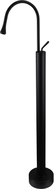 Mexen Dorado freestanding bathroom sink faucet, black - 747334-70