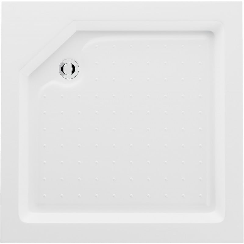 Mexen Rio neliönmuotoinen suihkualusta 90 x 90 cm, valkoinen - 45109090