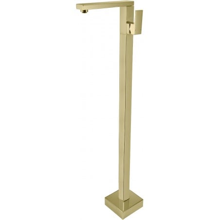 Mexen Urano torneira de lavatório independente, dourada - 75234-50