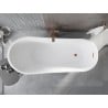 Mexen Alta baignoire autoportante 170 x 75 cm, blanche, trop-plein or rose - 52141707500-60
