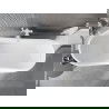 Mexen Alta freistehende Badewanne 170 x 75 cm, Weiß/Schwarz, weißer Überlauf - 52141707575-20