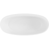 Mexen Torino freistehende Badewanne aus Konglomerat 155 x 78 cm, mattweiß - 57271557800