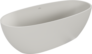 Mexen Torino freistehende Wanne aus Konglomerat 155 x 78 cm, Beton matt - 57271557861