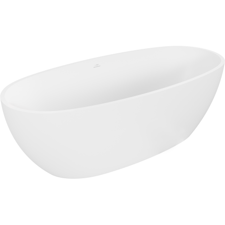Mexen Torino baignoire autoportante en conglomérat 155 x 78 cm, blanc mat - 57271557800