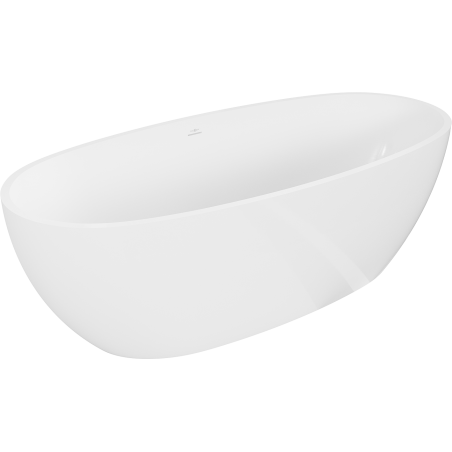 Mexen Torino vaba seisev vann konglomeraadist 175 x 78 cm, valge läige - 57271757810