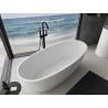 Mexen Torino freestanding bath made of conglomerate 175 x 78 cm, white gloss - 57271757810