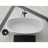 Mexen Torino freestanding bath made of conglomerate 175 x 78 cm, white gloss - 57271757810