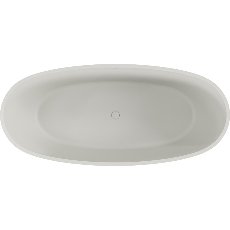 Mexen Torino Fräistoungend Buedbidden aus Konglomerat 175 x 78 cm, Betonmatt - 57271757861