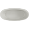 Mexen Torino fristående badkar i konglomerat 175 x 78 cm, betongmatt - 57271757861