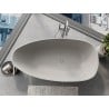 Mexen Imola freistehende Badewanne aus Konglomerat 150 x 77 cm, Beton matt - 57281507661