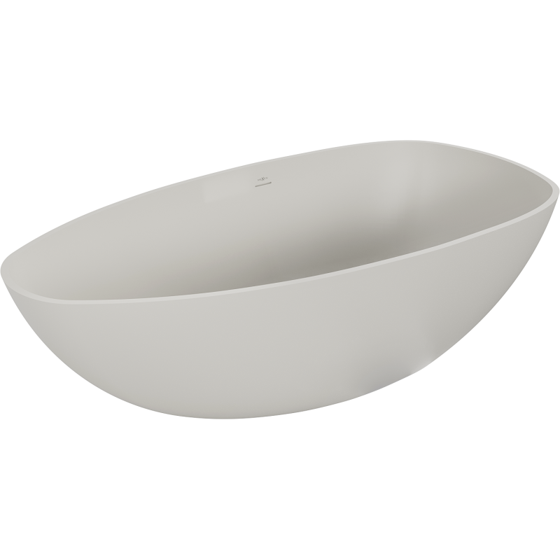 Mexen Imola freistehende Badewanne aus Konglomerat 150 x 77 cm, Beton matt - 57281507661