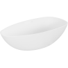 Mexen Imola freistehende Badewanne aus Konglomerat 160 x 81 cm, weiß matt - 57281608000