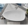 Mexen Imola freistehende Badewanne aus Konglomerat 160 x 81 cm, weiß matt - 57281608000