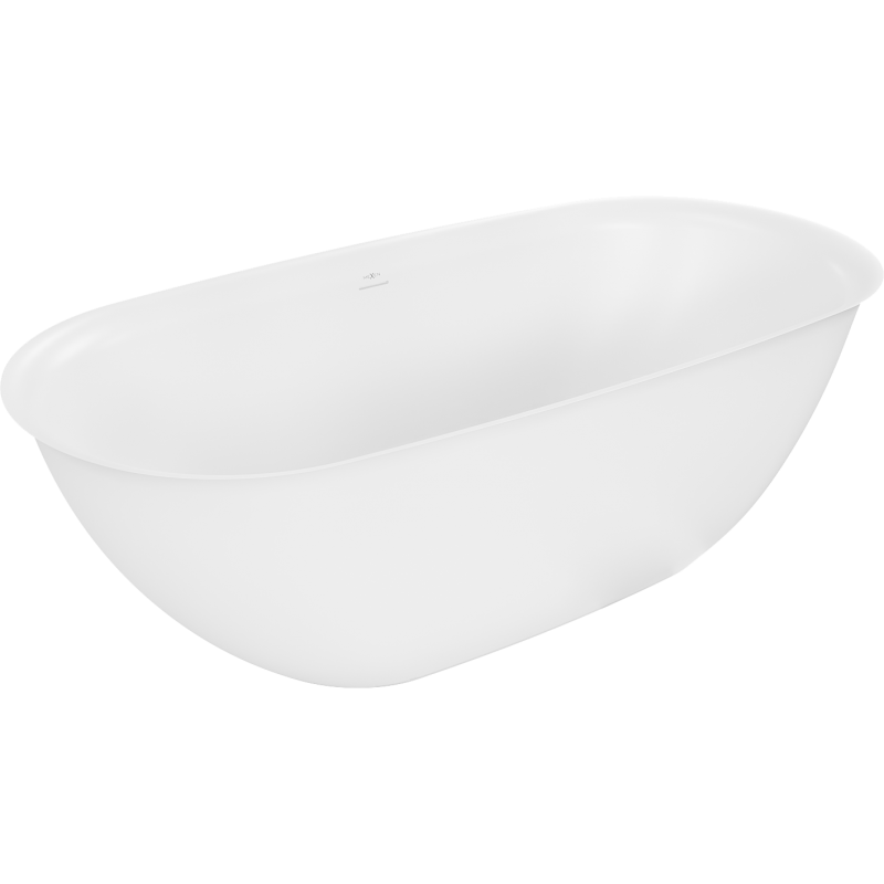 Mexen Siena baignoire autoportante en conglomérat 170 x 80 cm, blanc mat - 57291708000