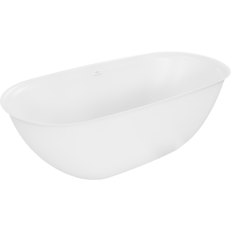 Mexen Siena ελεύθερη μπανιέρα από κογκλόμερα 170 x 80 cm, λευκό ματ - 57291708000