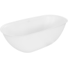 Mexen Siena freistehende Badewanne aus Konglomerat 170 x 80 cm, weiß matt - 57291708000