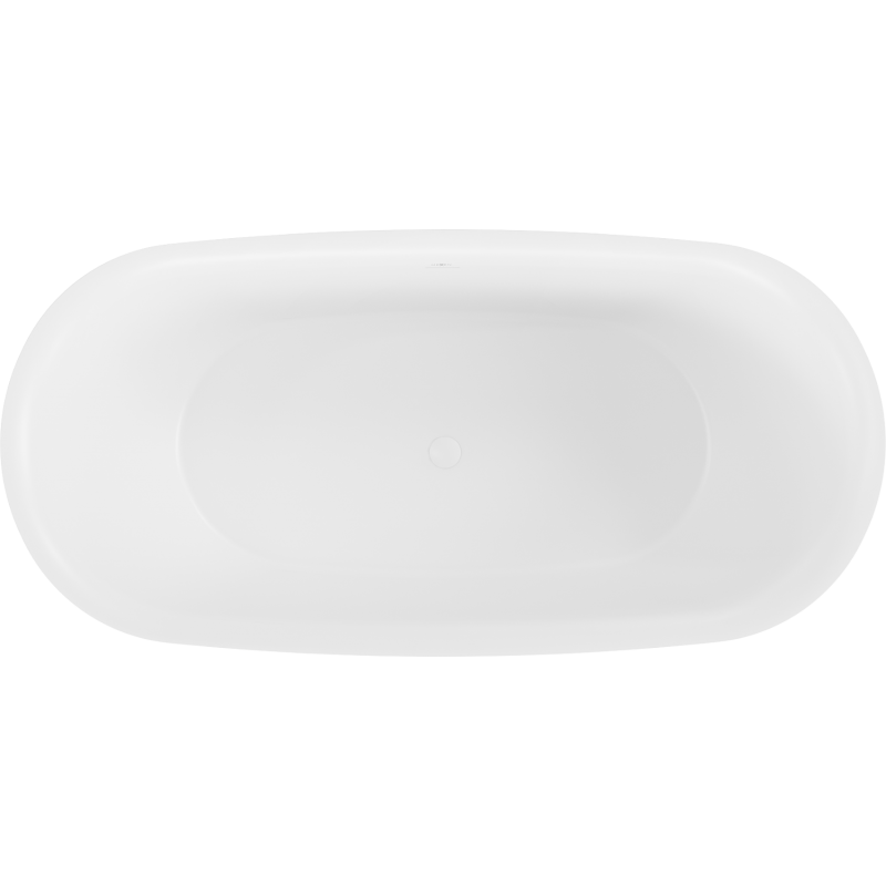 Mexen Siena baignoire autoportante en conglomérat 170 x 80 cm, blanc mat - 57291708000