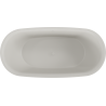 Mexen Siena freistehende Badewanne aus Konglomerat 170 x 80 cm, Beton matt - 57291708061