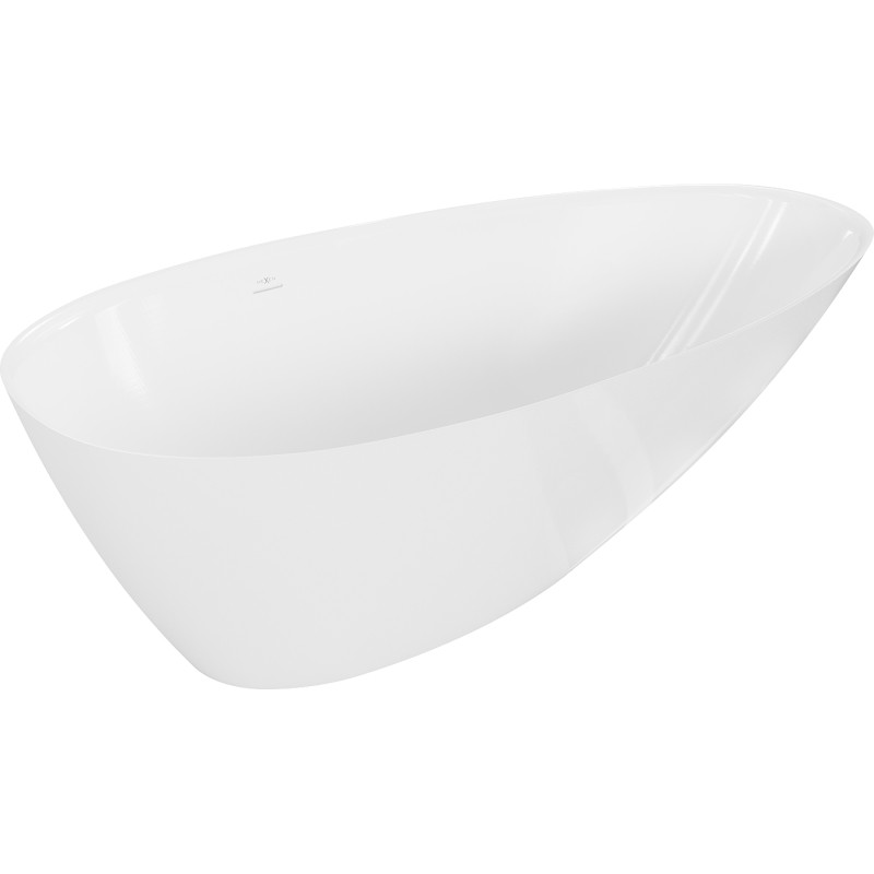 Mexen Milano vaba-seisev vann konglomeraadist 150 x 82 cm, valge läige - 57301508510