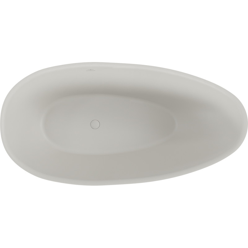 Mexen Milano wanna wolnostojąca z konglomeratu 150 x 82 cm, beton mat - 57301508561