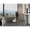 Mexen Milano wanna wolnostojąca z konglomeratu 150 x 82 cm, beton mat - 57301508561