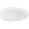 Mexen Milano freistehende Badewanne aus Konglomerat 170 x 86 cm, weiß matt - 57301708500