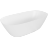 Mexen Como freistehende Wanne aus Konglomerat 150 x 82 cm, weiß matt - 57311508200