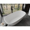 Mexen Como samostojeća kada od konglomerata 150 x 82 cm, bijela mat - 57311508200