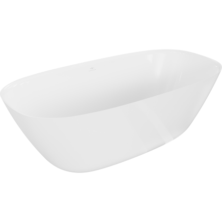 Mexen Como bañera exenta de conglomerado 150 x 82 cm, blanco brillo - 57311508210