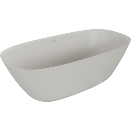 Mexen Como freistehende Badewanne aus Konglomerat 150 x 82 cm, Beton matt - 57311508261