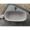 Mexen Como freistehende Badewanne aus Konglomerat 150 x 82 cm, Beton matt - 57311508261