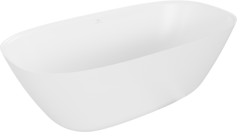 Mexen Como freistehende Wanne aus Konglomerat 170 x 82 cm, weiße Matt - 57311708200
