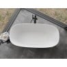 Mexen Como freistehende Badewanne aus Konglomerat 170 x 82 cm, weiß glänzend - 57311708210