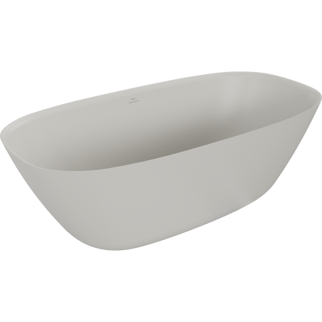 Mexen Como freestanding bath made of conglomerate 170 x 82 cm, matte concrete - 57311708261