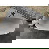 Mexen Como vrijstaande badkuip van composiet 170 x 82 cm, beton mat - 57311708261