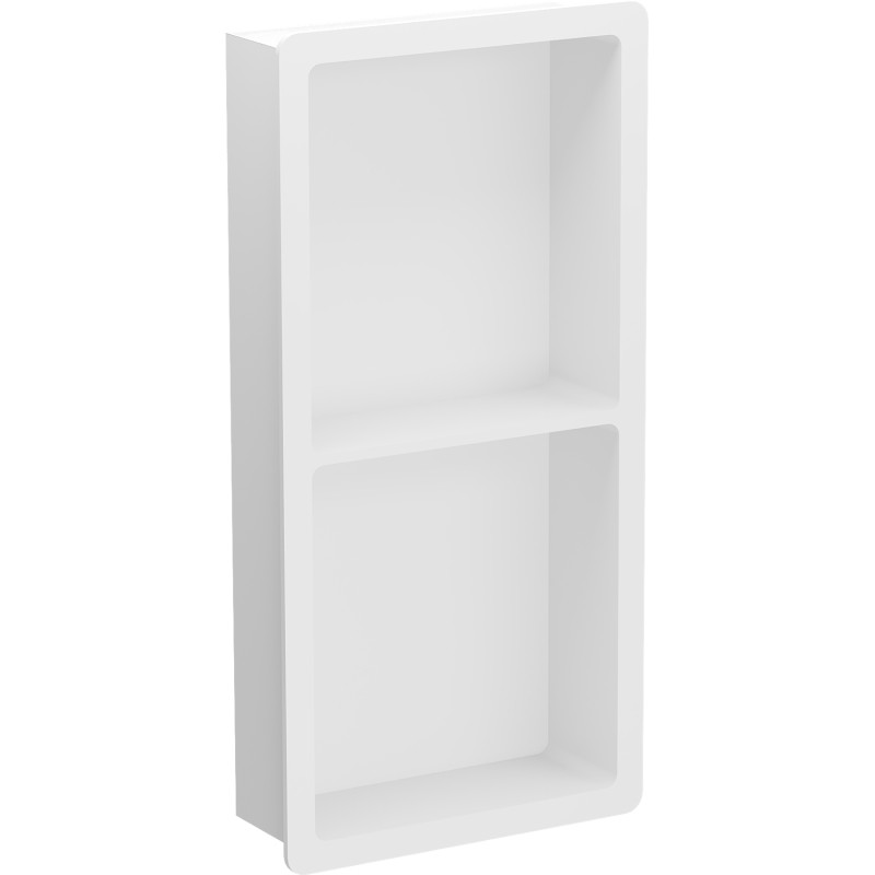 Mexen X-Wall-K niširiiul konglomeraadist 62,2 x 30,7 cm, valge - 1900623010