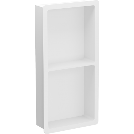 Mexen X-Wall-K Nischenregal aus Konglomerat 62,2 x 30,7 cm, weiß - 1900623010
