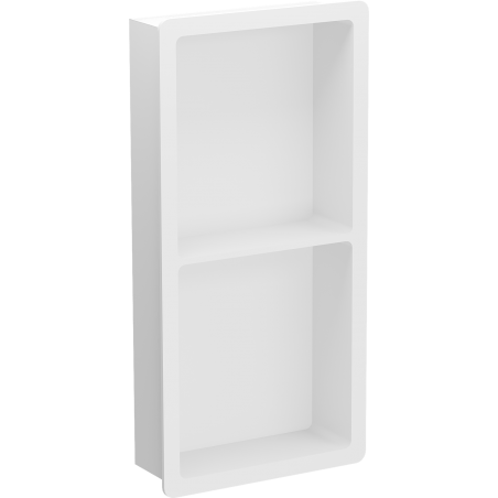 Mexen X-Wall-K nisplank van conglomeraten 62,2 x 30,7 cm, wit - 1900623010