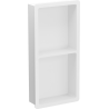 Mexen X-Wall-K Nischenregal aus Konglomerat 62,2 x 30,7 cm, weiß - 1900623010