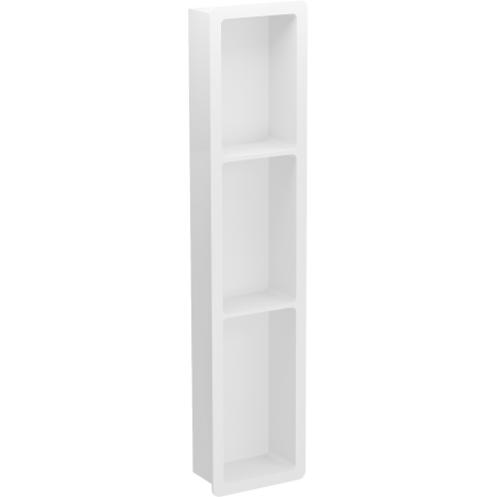 Mexen X-Wall-K Nischeregal aus Konglomerat 93,2 x 20,7 cm, wäiss - 1900932010