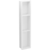 Mexen X-Wall-K Nischeregal aus Konglomerat 93,2 x 20,7 cm, wäiss - 1900932010