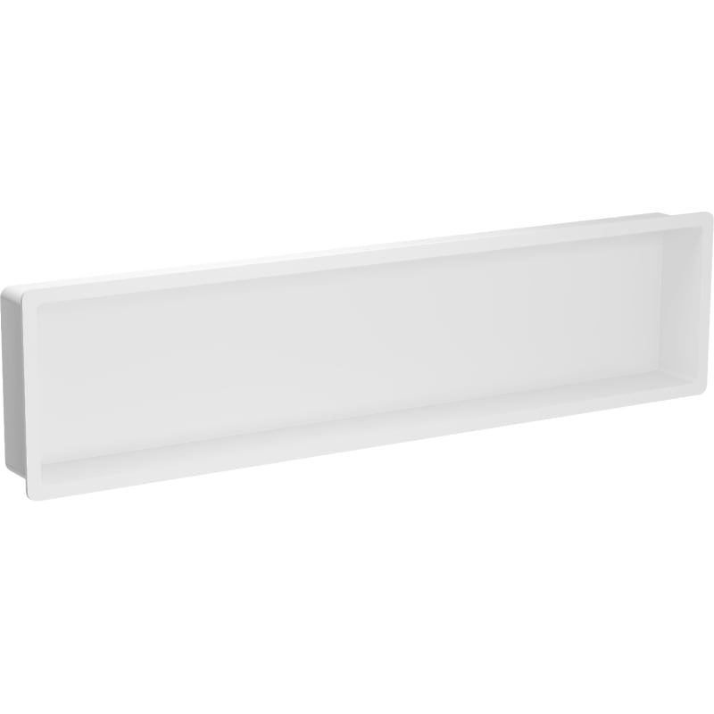 Mexen X-Wall-K konglomeraadist seinariiul 122,7 x 30,7 cm, valge - 1900123010