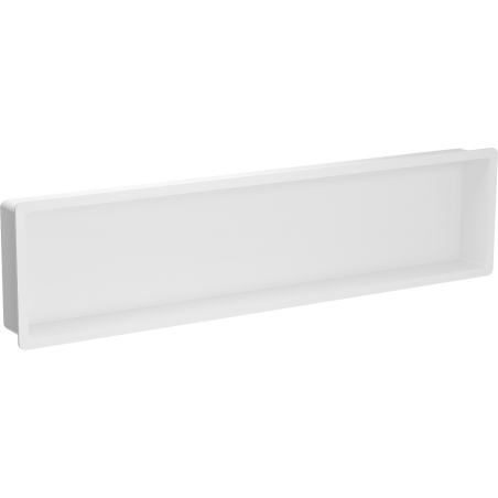 Mexen X-Wall-K konglomeraadist seinariiul 122,7 x 30,7 cm, valge - 1900123010