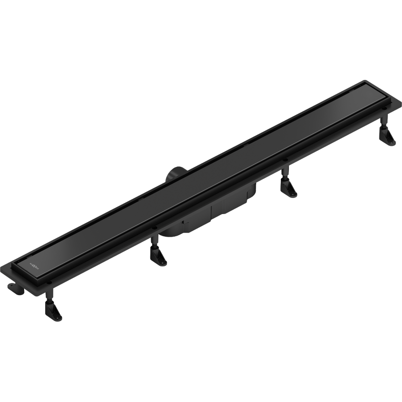 Mexen Flat ABS Linear Drain 2-in-1 60 cm, Black - 1769060